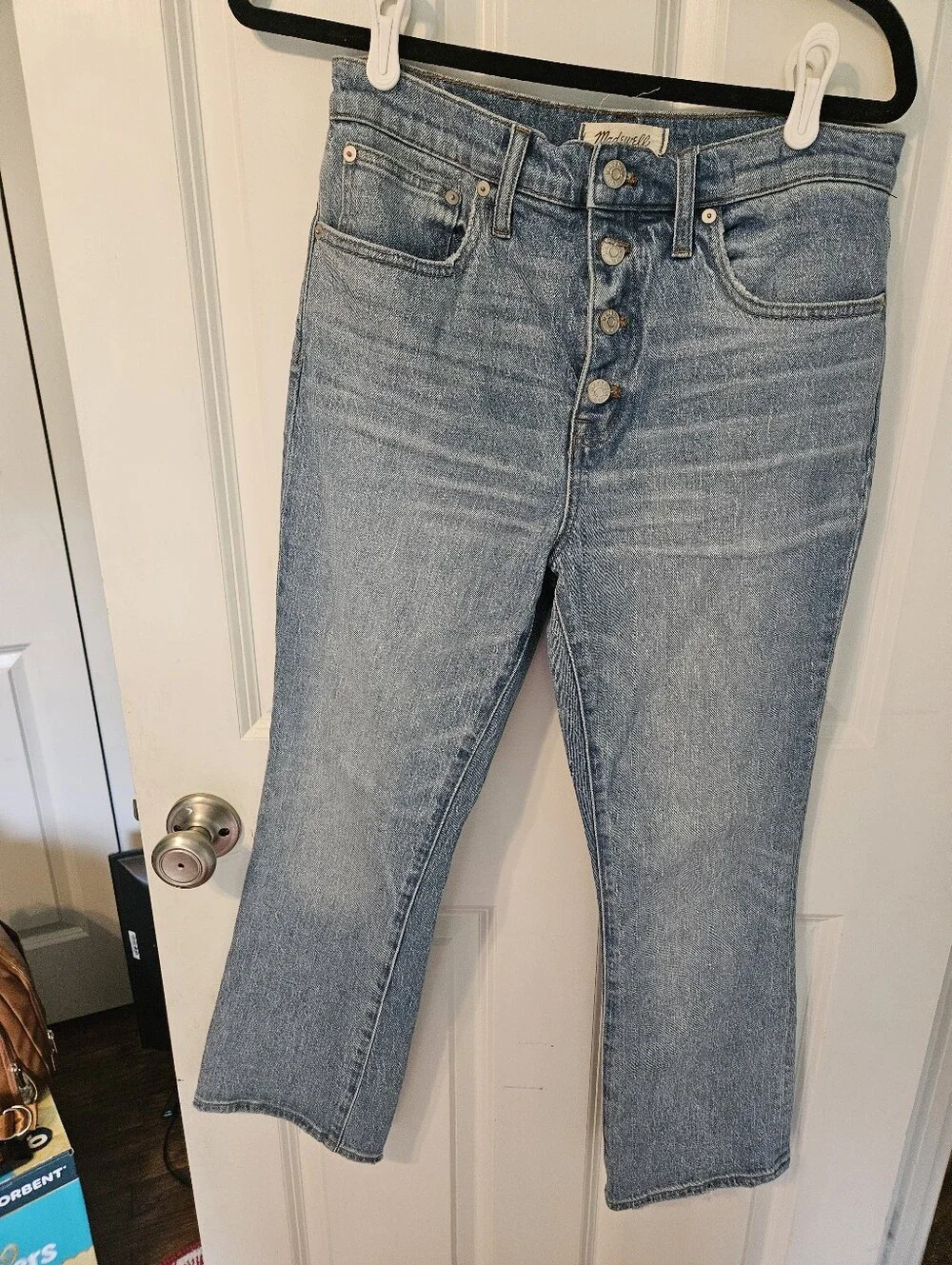 Madewell Cali Demi Boot Cut — Light Blue Wash